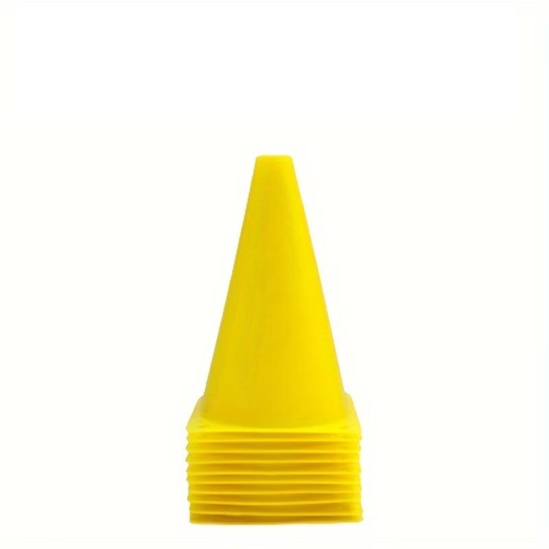 18cm Marker Cones for Football and Basketball Training - Ideal for Obstacle and Ice Cream Cone Drills