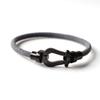 Original European and American Style Mechanical Horseshoe Buckle Hand-Woven Bracelet, Simple and Unique Couple Bracelet, Student Gift