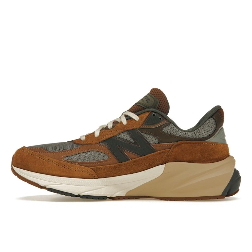New Balance Carhartt WIP X 990v6 Made In USA Sculpture Center Unisex Sneakers Brown Workwear Sea-Salt M990CH6