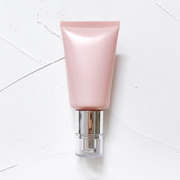Pearlescent Pink 60ml PE Soft Tube for Facial Cleanser & Makeup Remover Gel