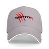 Rator Brand Black Baseball Cap With Red Logo Design Classic Fit Adjustable Hat For Men And Women Outdoor Fashion Accessory