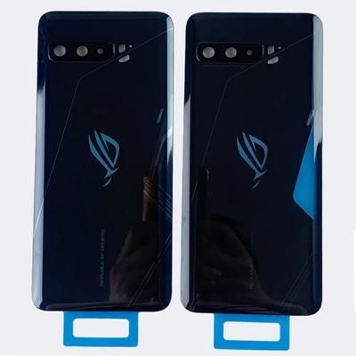 Glass Battery Cover For Asus ROG 3 ZS661KS ROG Phone 3 Strix Back Door Rear Housing  With Camera Frame Lens