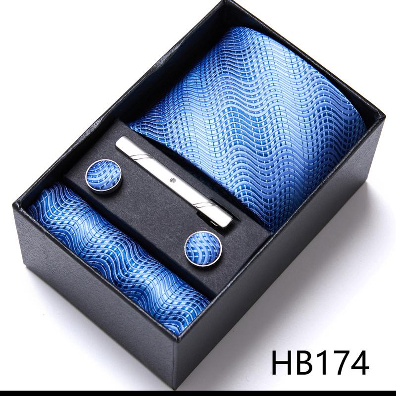 Men's Six-Piece Tie Set for Business or Wedding