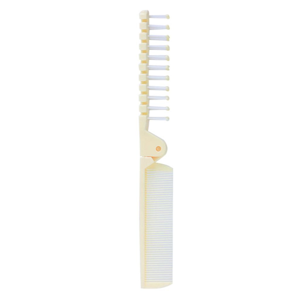 Foldable Hair Brush Folding Pocket Comb Portable for Travel Styling Tool