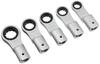TONE Interchangeable Torque Wrench Ratchet Eyeglass Set Headset, 12DRM50, 12mm, 5-Piece