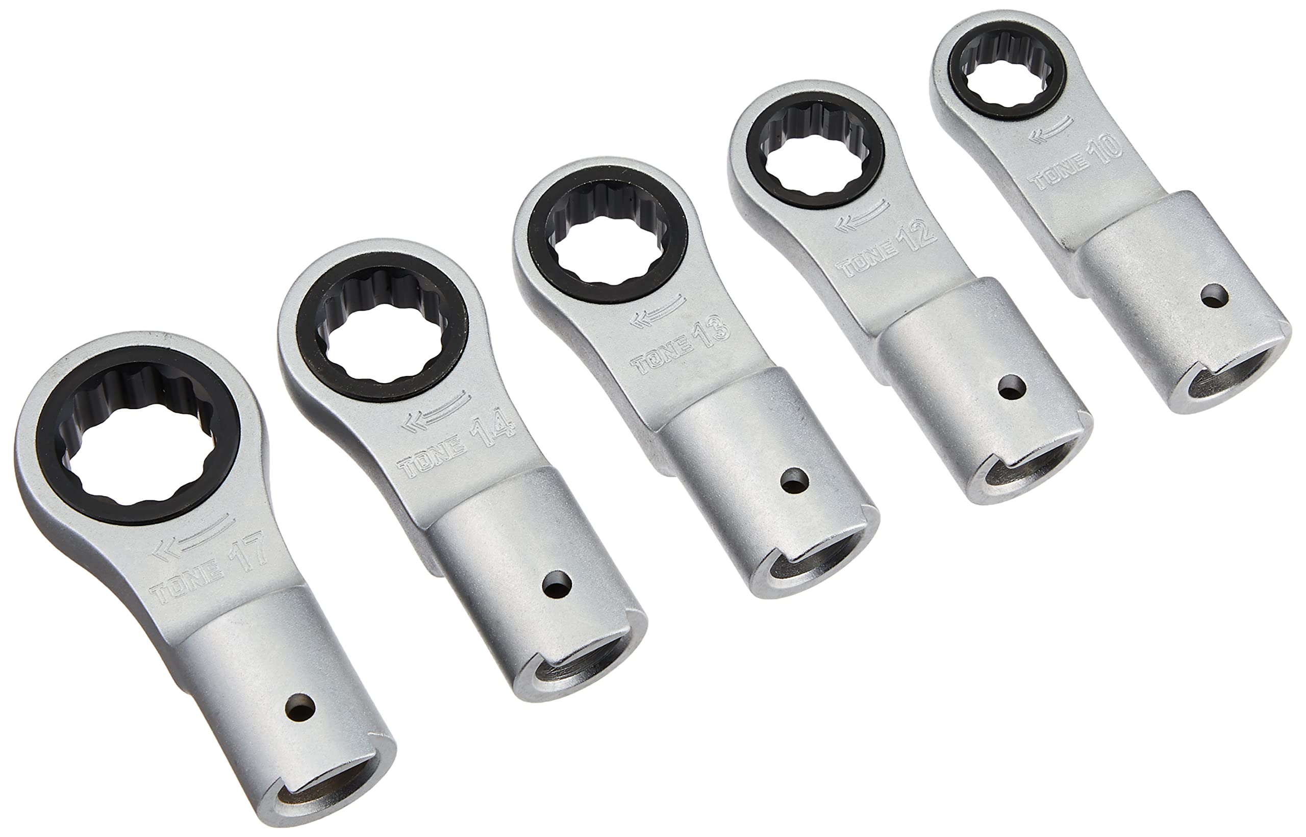 

TONE Сменный динамометрический ключ с трещоткой Набор насадок для очков, 12DRM50, 12 мм, 5 шт.