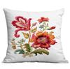 Spring and Summer Imitation Embroidered Flower Pillowcase Home Sofa Living Room Pillowcase New Style Pillowcase