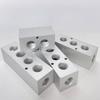 35x35mm 3/8" BSP Female 2 3 4 5 6 7 8 9 10 12 Ways Aluminium Alloy Distributor Manifold Splitter Block Pneumatic Air Fitting