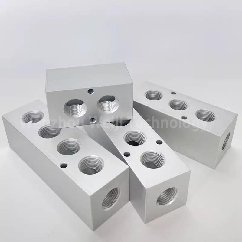 35x35mm 3/8" BSP Female 2 3 4 5 6 7 8 9 10 12 Ways Aluminium Alloy Distributor Manifold Splitter Block Pneumatic Air Fitting