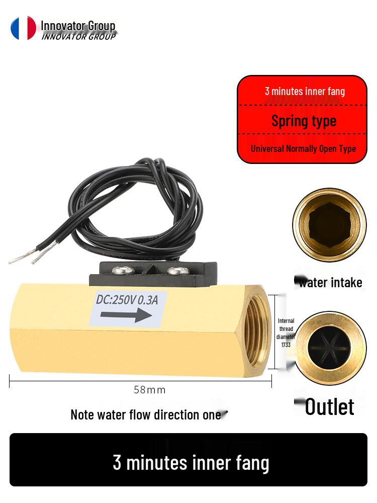 Ganzkupfer DN15/DN20 Magnetischer Wasser-Durchflusssensor Schalter