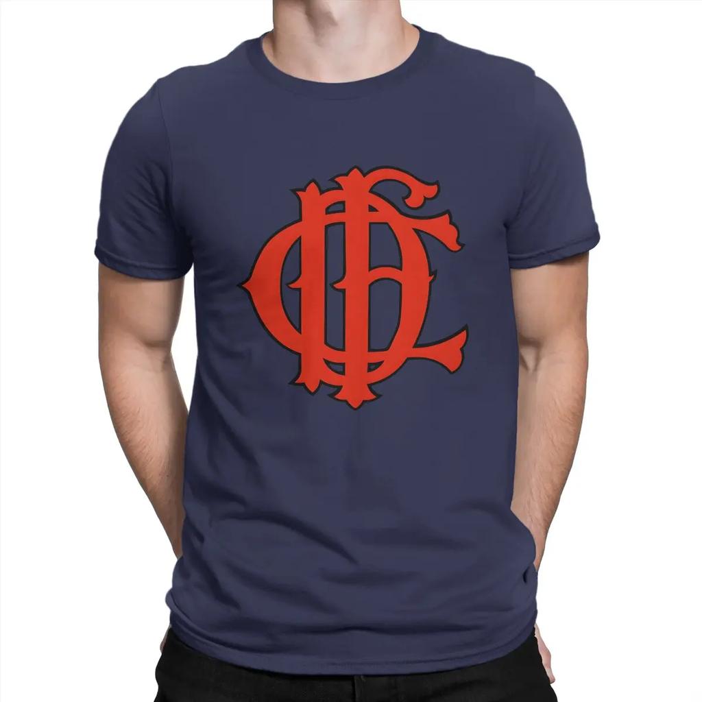 T-Shirts CFD LOGO Vintage 100% Cotton Tees Short Sleeve Chicago Fire T Shirt Round Collar Clothes Summer Unisex