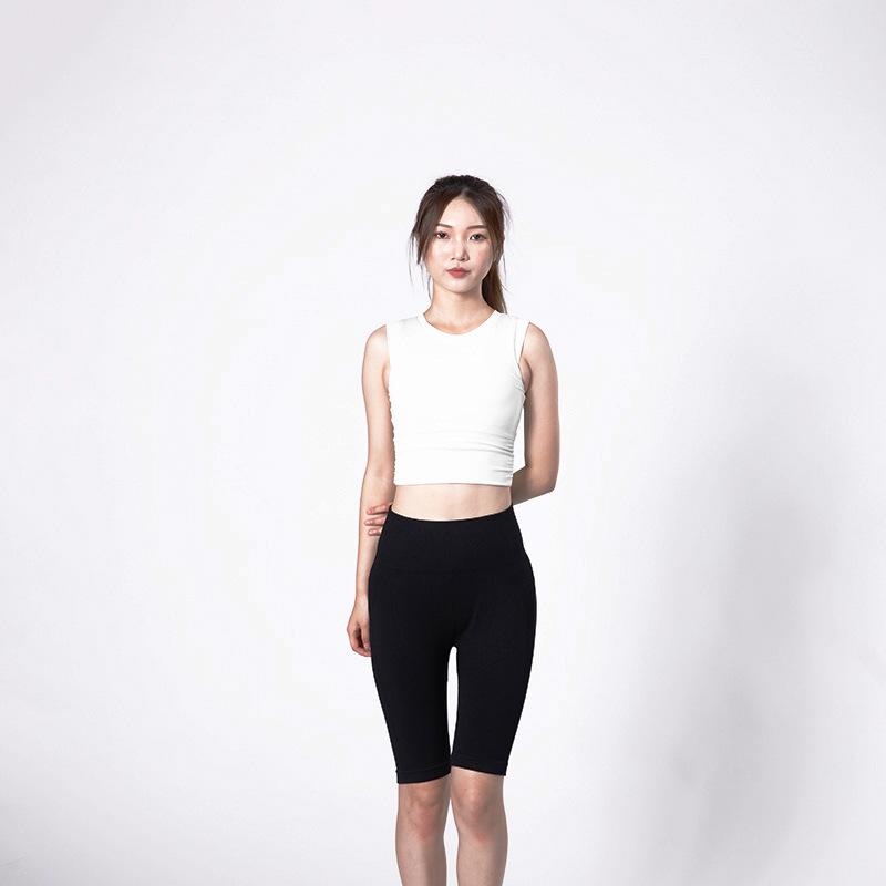 Five Point Sports Yoga Pants For Women, Nude Peach Hip Shorts, Cycling, Running, Fitness Shorts For Women