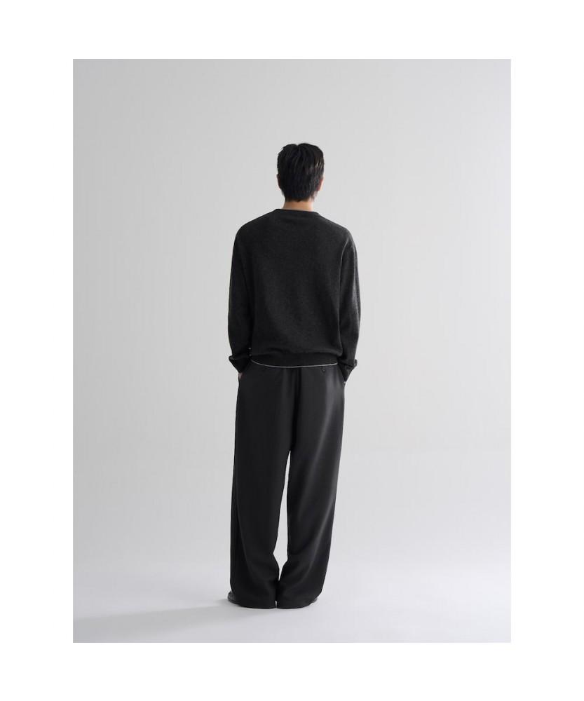 8seconds Double Rib V-Neck Pullover Gray