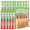 Colgate Triple Clean Medium Gum Protection Toothbrush - Effective Interdental Cleaning, Random Colors, Family Pack