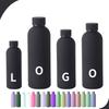 Custom Logo Double Wall Vacuum Insulated Small Mouth 350ML 500ml 750ML Small Mouth Stainless Steel Sports Water Bottle