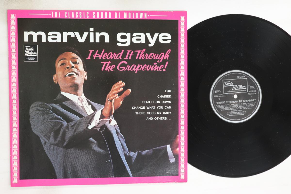 

LP Record MARVIN GAYE - I Heard It Through The Grapevine! WL72374 TAMLA MOTOWN Europe Soul/Funk Used