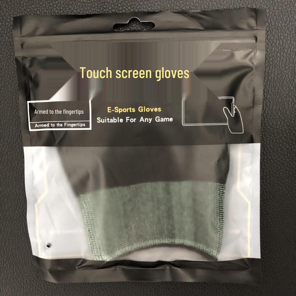 Mobile Touchscreen Gloves - Durable, Breathable, Sweatproof Finger Sleeves for Gaming, Sun Protection, and Mountaineering.