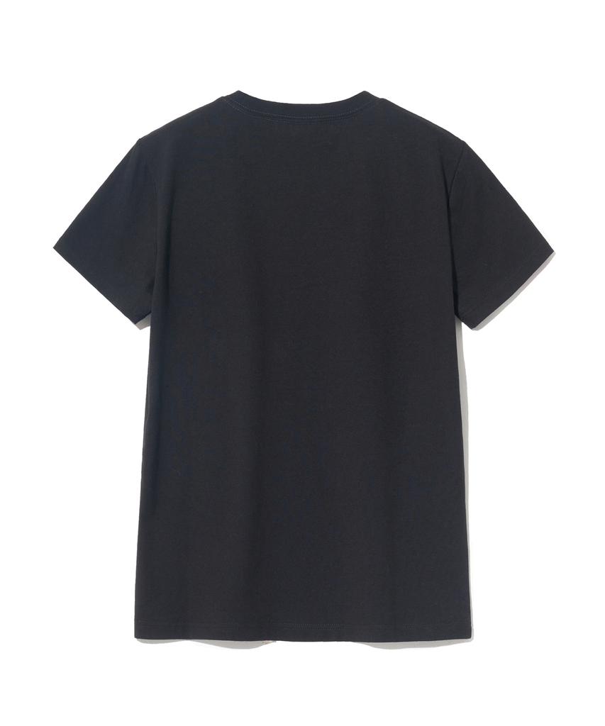 YALE Women'S Heritage Dan Short Sleeve T-Shirt Black
