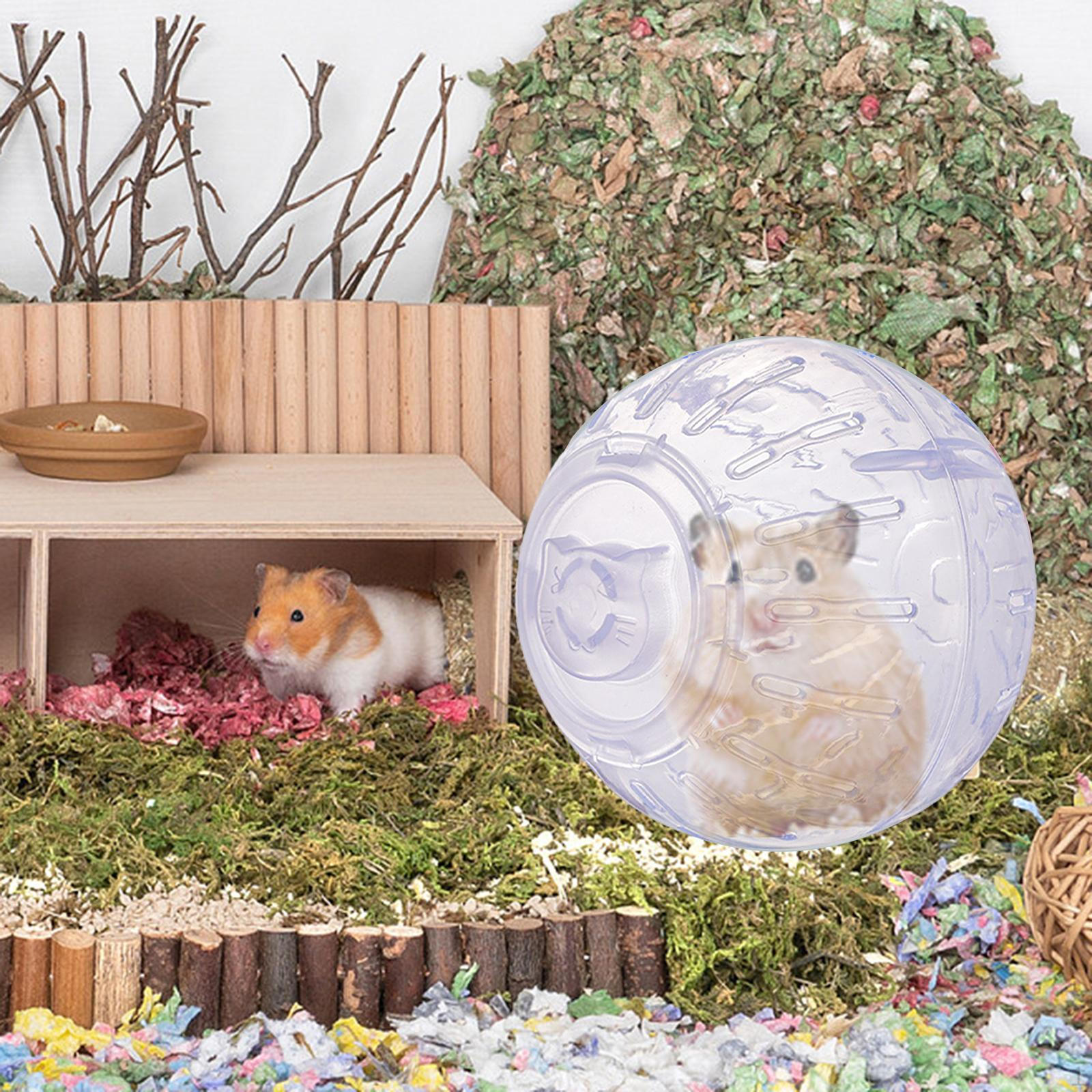 

Милый мяч для бега хомяка, карликовый мяч для упражнений от скуки, бег трусцой для шиншилл фиолетовый