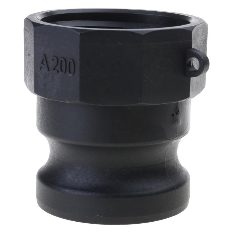 Food Grade IBC-Adapter Water Hose Adapter IBC-Tank Adapter IBC-Tank for Valve Replacement 2 Coarse Thread X 2 Cam Lock 1