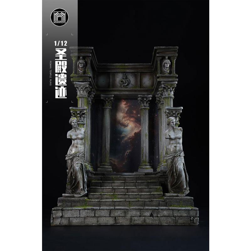 1/12 Roman Temple Ruins Diorama Base 3A MMM Toys Free Shipping