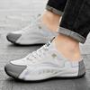 Summer Breathable Lightweight Man Casual Shoes Men Half Slippers  Non-slip Flats Lazy Shoes Comfortable Walking Sneakers