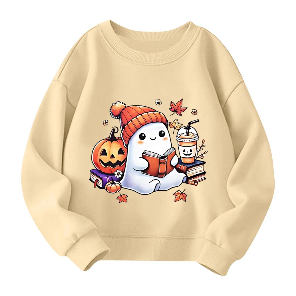 Boys Girls Child Fashion Daily Versatile Casual Crewneck Sweatshirts Daily Long Sleeve Patchwork Top Sweatshirts