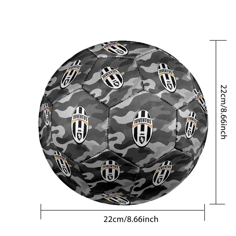 Juventus F.C. teamIndoor Soccer Ball Colorful All Ages Machine Stitched PVC Competition Ready Durable High-Bounce