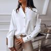 New Spring Summer Women Fashion Long Sleeve Button Shirt INS Style For Cross-border Trade