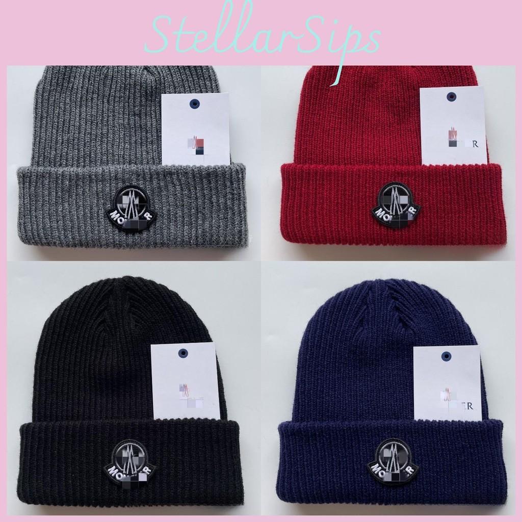 Casual Knitted Hat Fall Winter Unisex Acrylic Warm Windproof Outdoor Beanie
