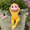 Monkey Pots Hangers, Artisanal Planter Pots Hangers Home Accent for Flower Pots Living Space Shop Display Item