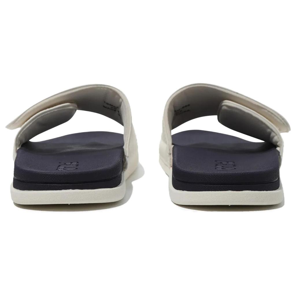 FILA Abrasion Resistant Slide Slippers Unisex Blue White Korean Style 1SM02592G_896