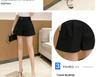 High Waist Slimming Women's A-Line Wide Leg Suit Shorts for Spring/Autumn