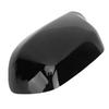 Rückspiegelkappe Glänzend Schwarz Stoßfest Kratzfest Außentür Seitenspiegelabdeckungen Links