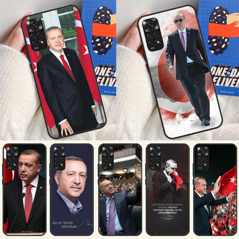 Turkey Recep Tayyip Erdogan Case For Xiaomi Redmi Note 13 14 9 10 11 12 Pro 10S 11S 12S Cover For Redmi 13C 10C 12C 14C
