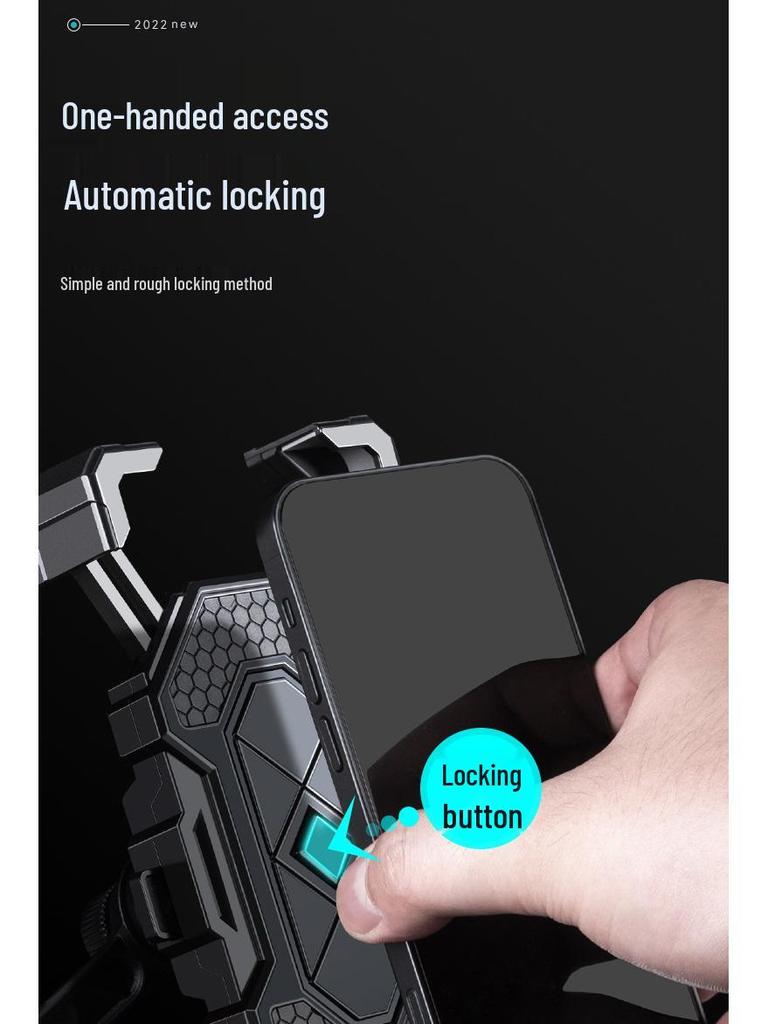 360° Rotating Sunshade Phone Holder for Electric Vehicles, Motorcycles & Bicycles