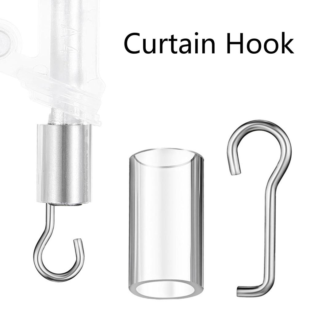 2 Set Tilt Wand Wire and Sleeve Collar for Horizontal Mini Blinds Wand Replacement with Hook Window Blind Repair Parts