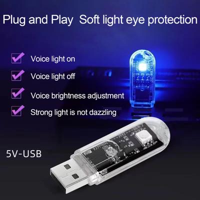Convenient LED Bedside Lamp Ultra-Bright Easy To Carry Light Color Changeable