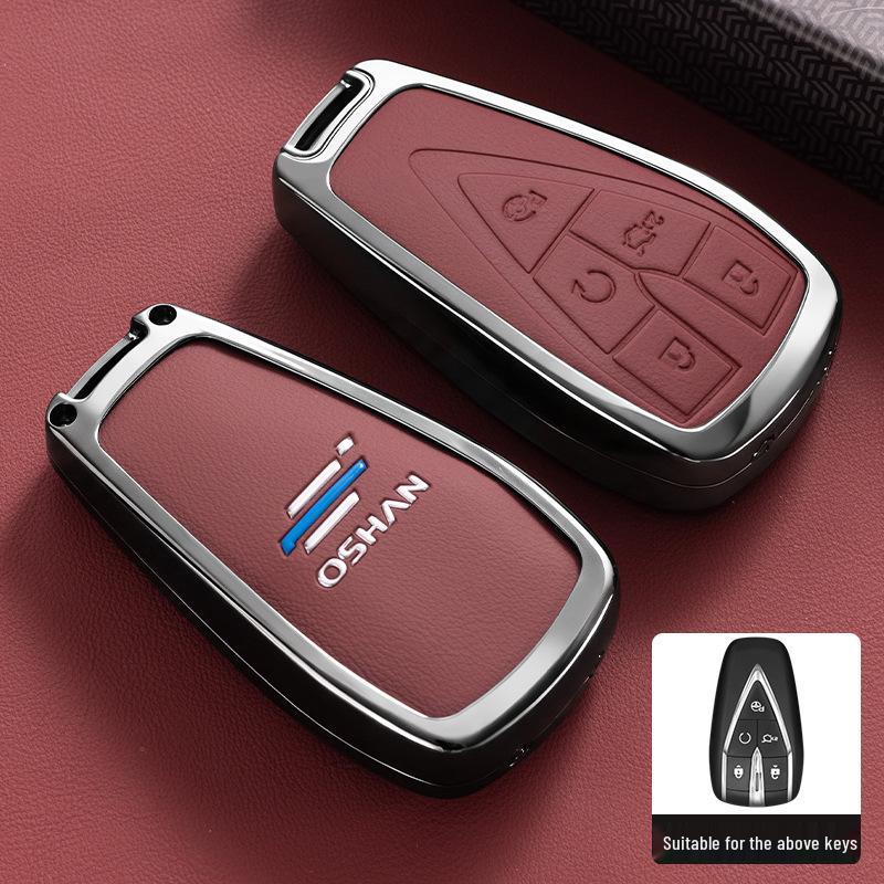 2024 Changan Oshan Car Key Case - Metal Full Coverage Shell for Z6, X5 Plus, X7 Models