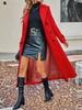 Fashion Autumn Winter Double Button Warm Wool Coat Overcoat