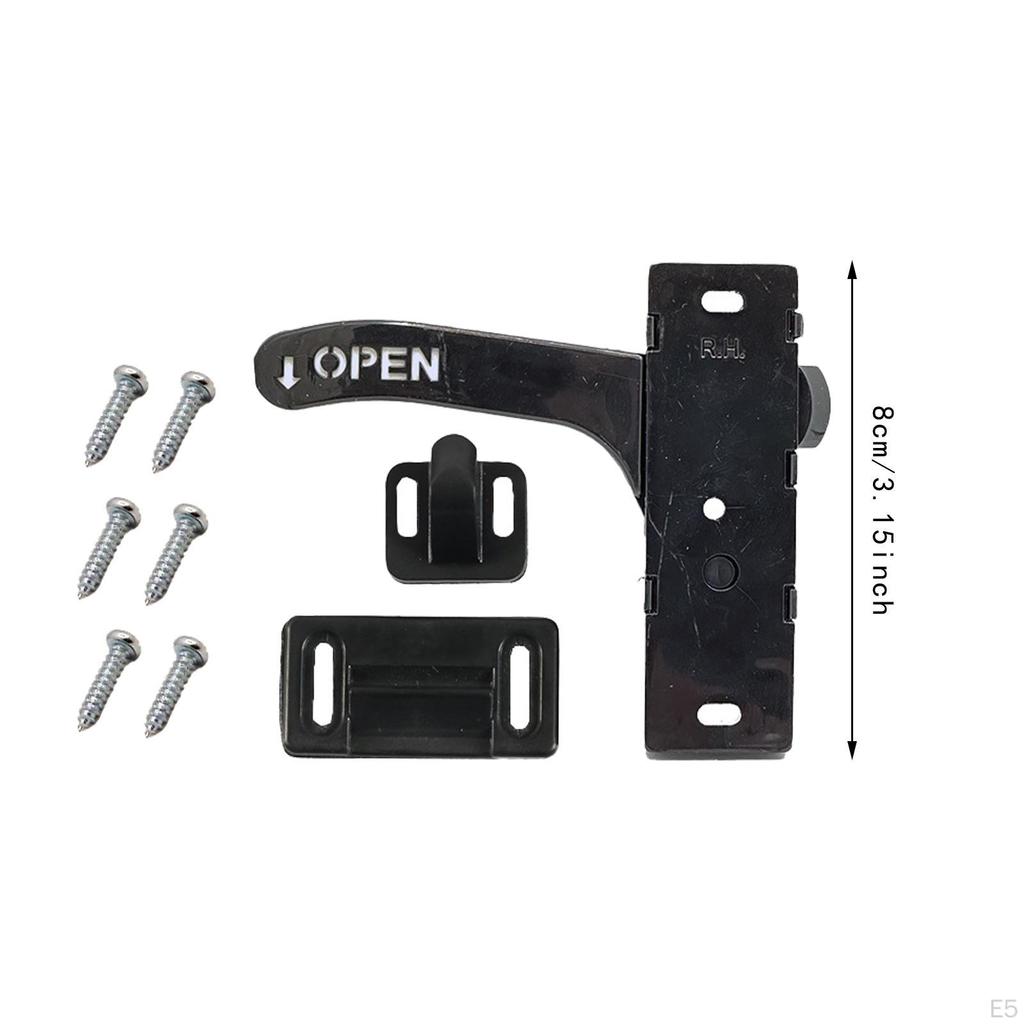 Zestaw zatrzasku drzwi ekranowych do samochodu Akcesoria RV do wewnętrznego prawego/lewego uchwytu Zestaw zamienny