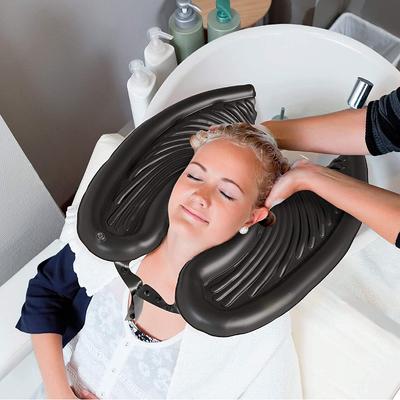 Portable Inflatable Rinse Basin for Washing and Cutting Hair At Home and In Bed Without a Salon Chair For Kids, Adults, Seniors