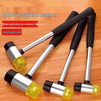 Multi-Use Rubber Hammer for Flooring, Tiling, and Decoration