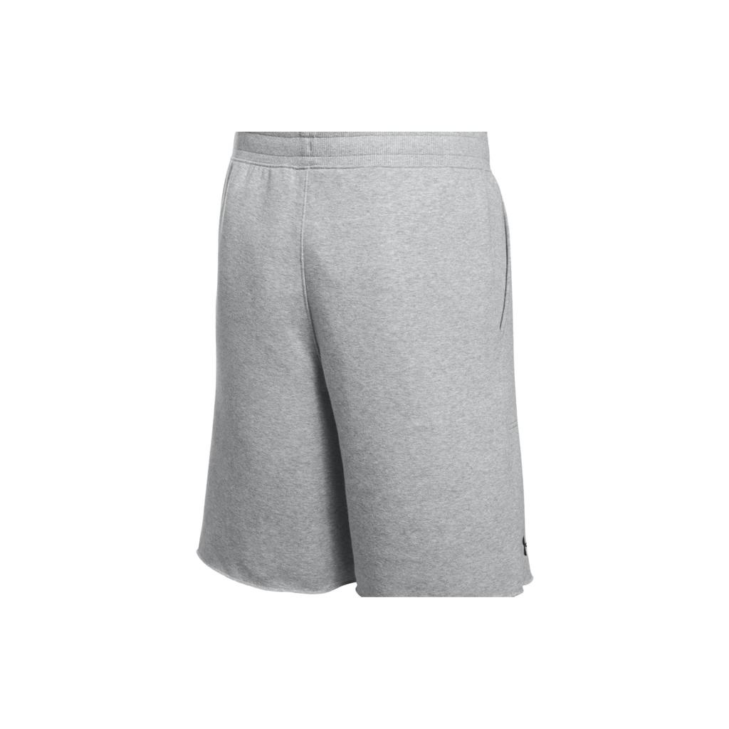 Under Armour Fleece Sports Lace-Up Casual Shorts Men shorts Gray 1305814-025