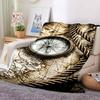 Adventure Map Flannel Blanket Throw Blanket Soft Warm Sofa Bed Camping Home Decor Unique Christmas Gift C9261042