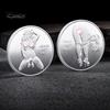 Sexy Women Coin Heads And Tails Date Night Coin Metal Double-Sided Lucky Token Adults Challenge Coin Prank Gift for Men Women Valentine's Day
