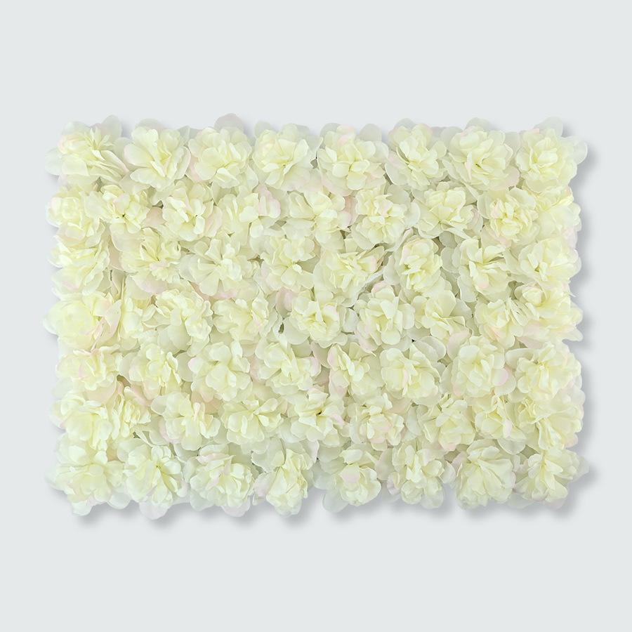 

Прямоугольная гортензия ряд имитация цветочной стены фон прилавка торгового центра свадебный фестивальный реквизит гостиная домашнее украшение бежевый