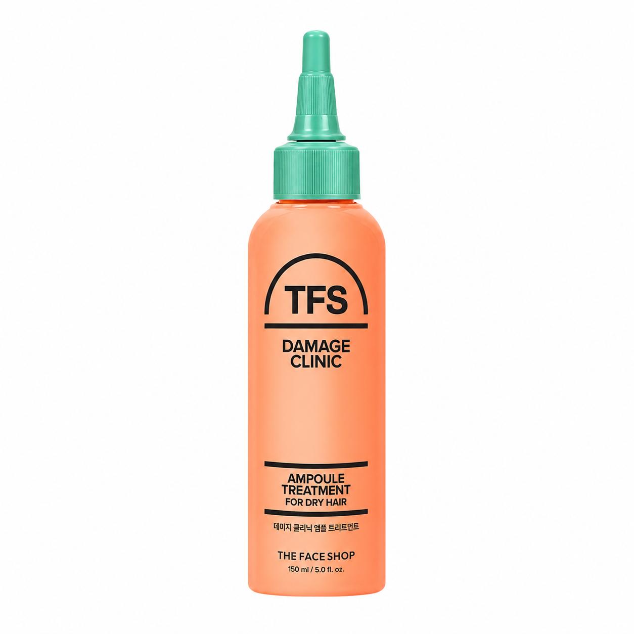

THE FACE SHOP Damage Clinic Ampoule Treatment 150ml – Intensive Repair Hair Treatment for Dry & Damaged Hair