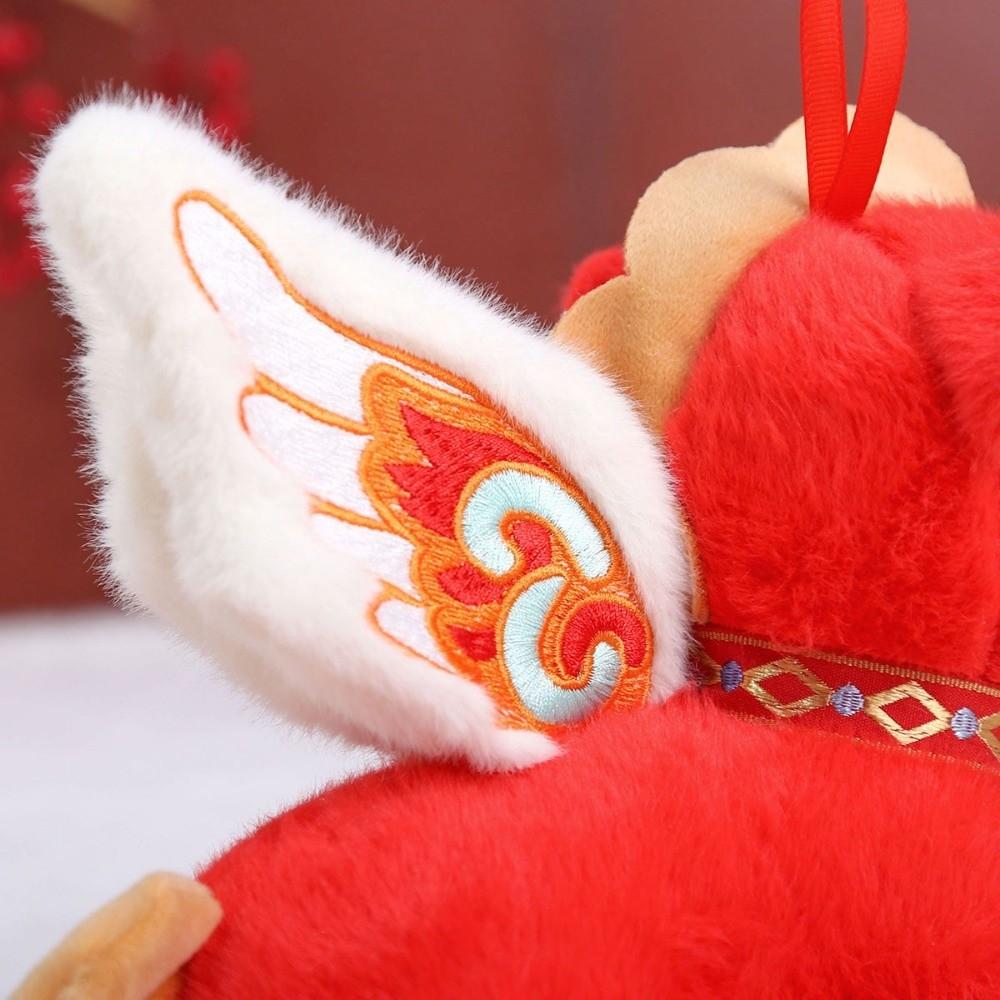 Mascot Dolls Plush Flying Horse Keychain Plush Horse Doll Pendant  Home Decoration