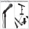 TORMEN 2pcs Microphone Stand Adapter Screw Adapter Thread Female to Female to Male Screw for Mic Camera Easy to Use for Professional Hobbyist 1/4